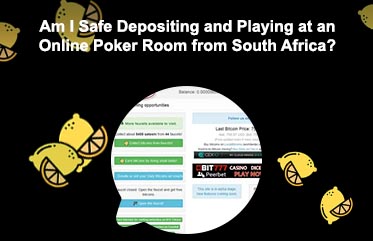 Bitcoin gambling sites and games in SA