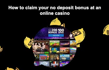 No deposit bonus online casino